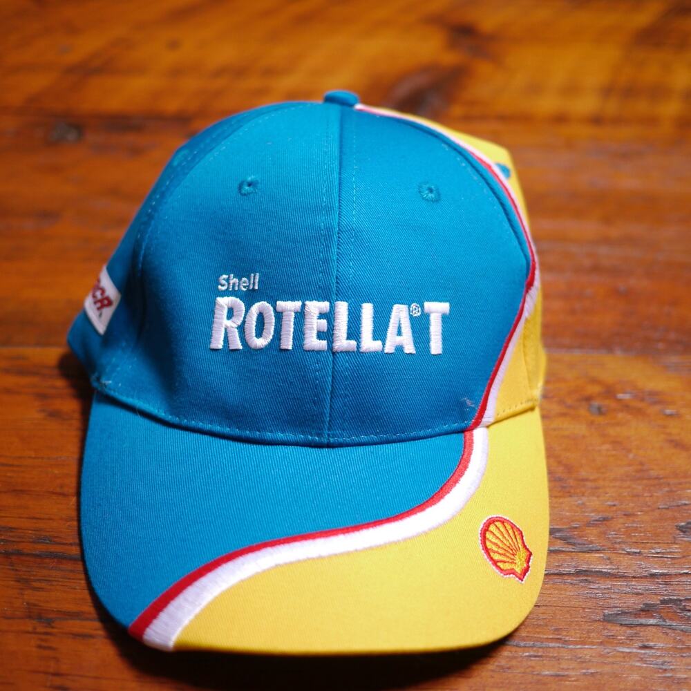 NASCAR Shell ROTELLA T Kevin Harvick #29 Blue Yellow Baseball Cap Hat